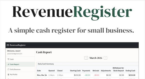 Revenue Register